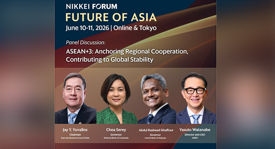 NBC Chief to join regional leaders at Nikkei Forum in Tokyo today